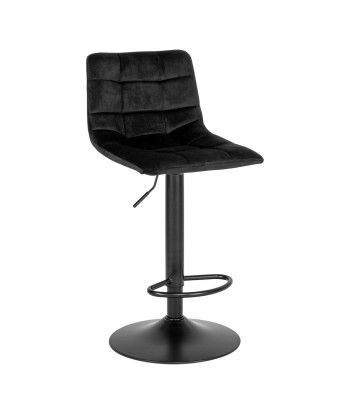 MIDDELFART Chaises de Bar Noir - lot de 2 les ctes