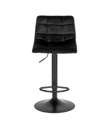 MIDDELFART Chaises de Bar Noir - lot de 2 les ctes