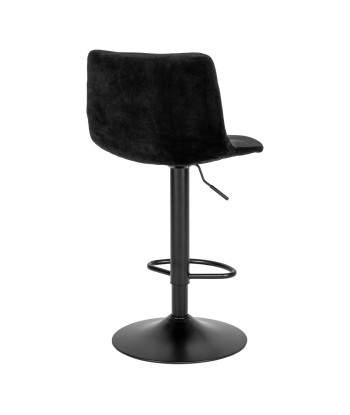 MIDDELFART Chaises de Bar Noir - lot de 2 les ctes