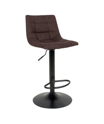 MIDDELFART Chaise de bar marron foncé  - lot de 2 Fin de série