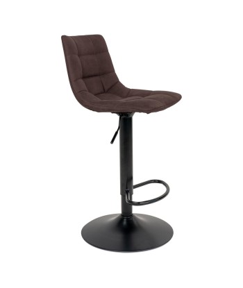 MIDDELFART Chaise de bar marron foncé  - lot de 2 Fin de série