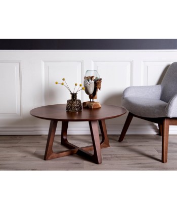 HELLERUP Table basse noyer 75 cm suggérées chez