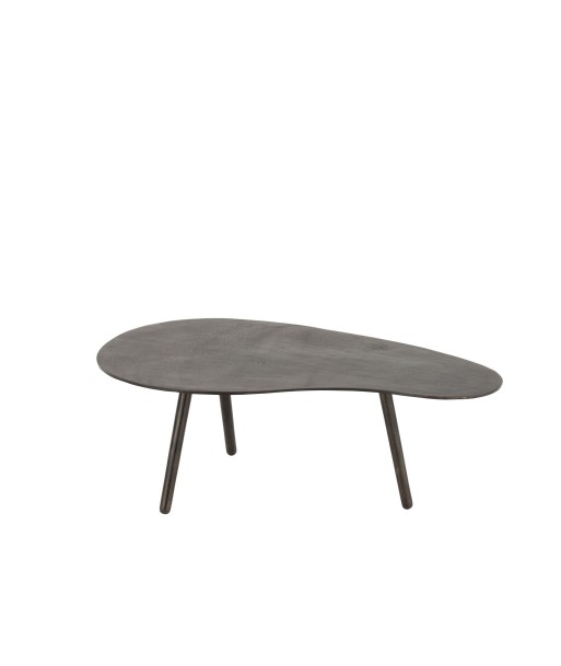 Table basse Goutte -Aluminium/Fer Noir - 89 cm Venez découvrir notre 