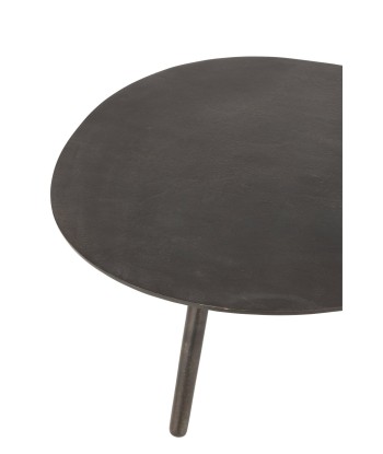 Table basse Goutte -Aluminium/Fer Noir - 89 cm Venez découvrir notre 