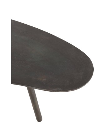 Table basse Goutte -Aluminium/Fer Noir - 89 cm Venez découvrir notre 