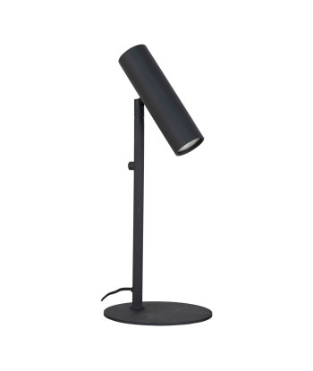 PARIS Lampe de table noire et acier - Hauteur 47cm Jusqu'à 80% De Réduction