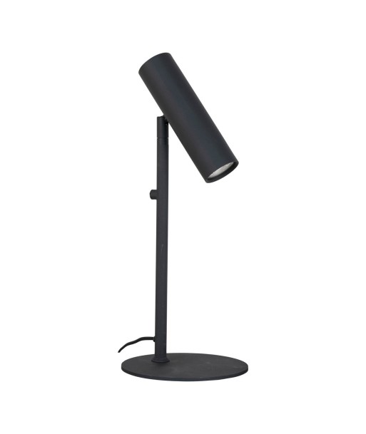 PARIS Lampe de table noire et acier - Hauteur 47cm Jusqu'à 80% De Réduction