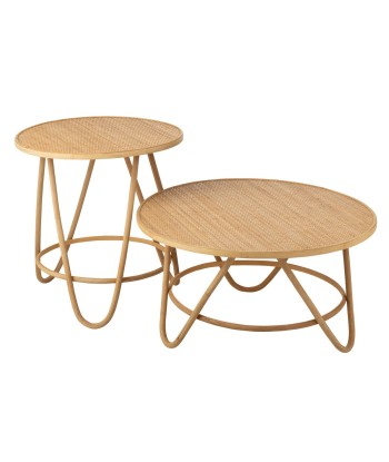 BALIA Table d'appoint  rotin - 60 cm Pour