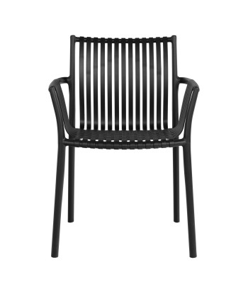 TULSA - Chaises de jardin Noir -  Lot de 2 Découvrez la collection