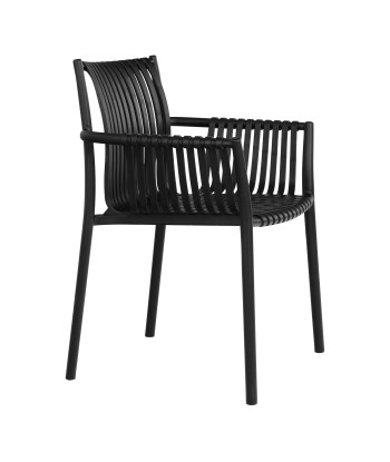 TULSA - Chaises de jardin Noir -  Lot de 2 Découvrez la collection