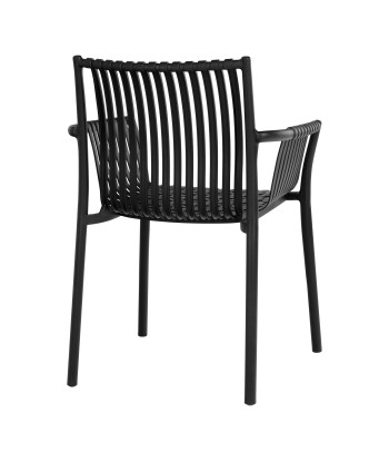 TULSA - Chaises de jardin Noir -  Lot de 2 Découvrez la collection