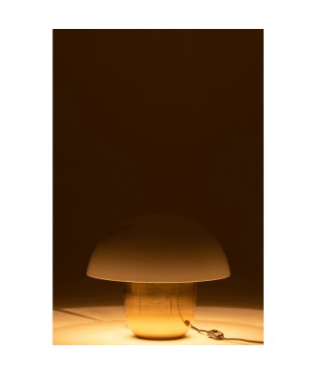 MUSHROOM - Lampe Champignon - blanc/or - Petite H35 cm Dans la société mordern