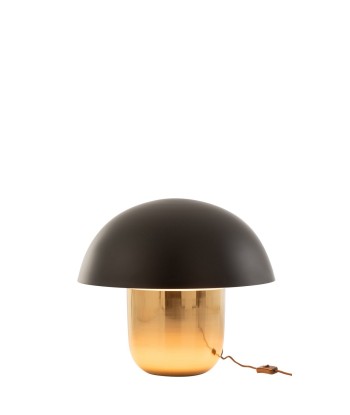 MUSHROOM - Lampe Champignon - noir/or - Grande H45 cm en ligne des produits 