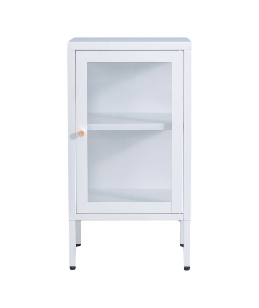 DALBY Armoire chevet - Blanc H70 cm Profitez des Offres !