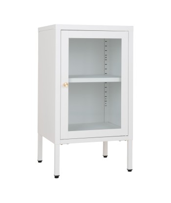 DALBY Armoire chevet - Blanc H70 cm Profitez des Offres !