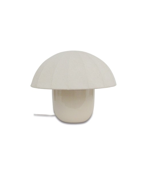 AMELIE - Lampe champi beige - D30 H26cm Vous souhaitez 