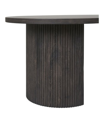 BOAVISTA - Table basse ovale marron foncé - H 45 cm 2 - 3 jours ouvrés.