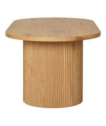 BOAVISTA - Table basse ovale naturel - H 45 cm pour bénéficier 