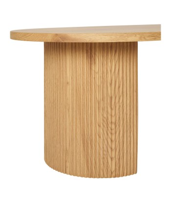 BOAVISTA - Table basse ovale naturel - H 45 cm pour bénéficier 