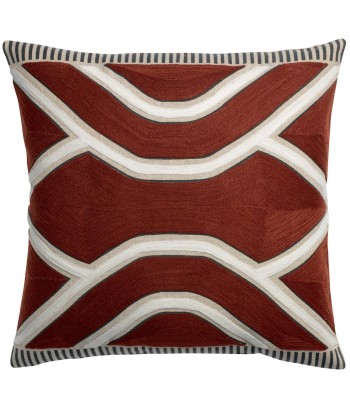 JOHAN - Coussin brodé Caramel 45 x 45 cm 50-70% off 