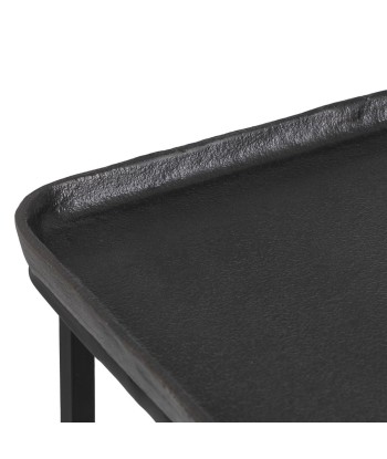 Meuble d'Entrée 84 x 26 x 78 cm Noir Gris Métal (2 Unités) JUSQU'A -70%! 