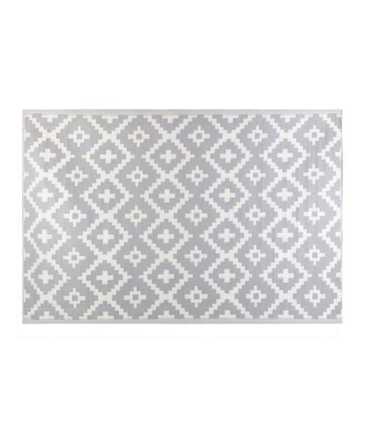 Tapis d’extérieur Paros 160 x 230 x 0,5 cm Gris polypropylène store