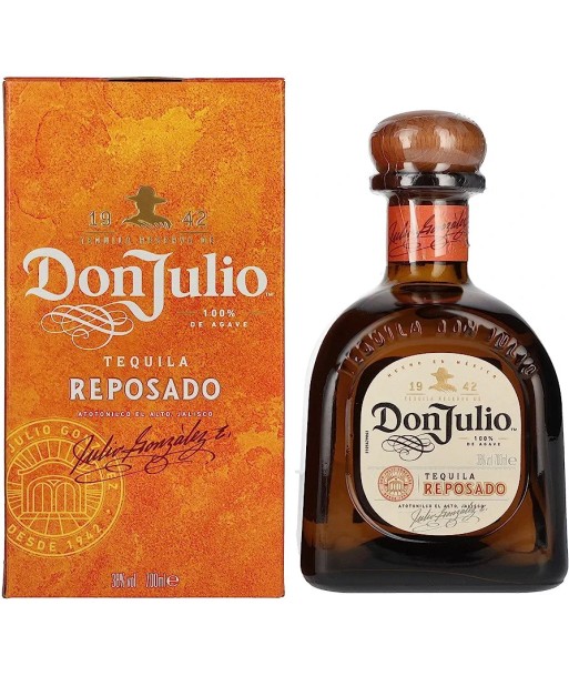 Tequila Don Julio Reposado 38D - En étui - 100% Agave 70cl pas cher