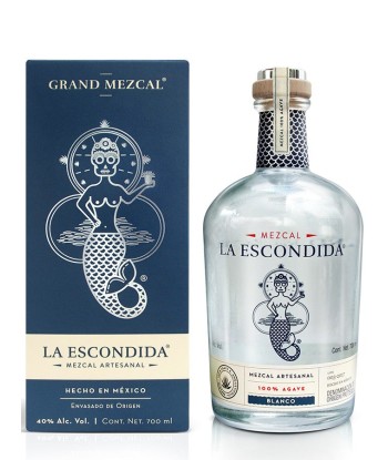 Mezcal La Escondida - Joven 40D - 100% Agave - 70cl de pas cher