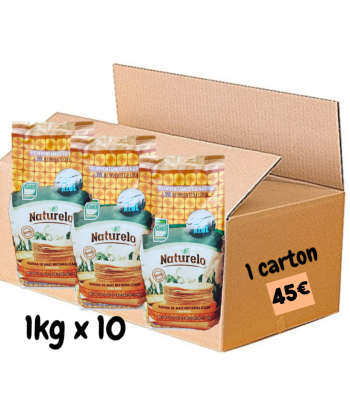 1 carton x 10 kg Harina AZUL nixtamalizada / Farine bleue de maïs nixtamalisée Naturelo 1kg 2 - 3 jours ouvrés.