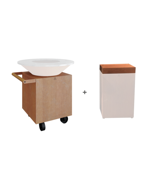 OFYR Classic Corten Set de Mise à Niveau PRO + Plan de Travail en Bois Comparez et commandez 