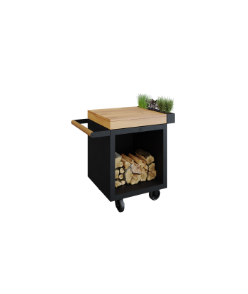 OFYR 65 - PRO Bois de teck - Mise en Place Table Black de technologie