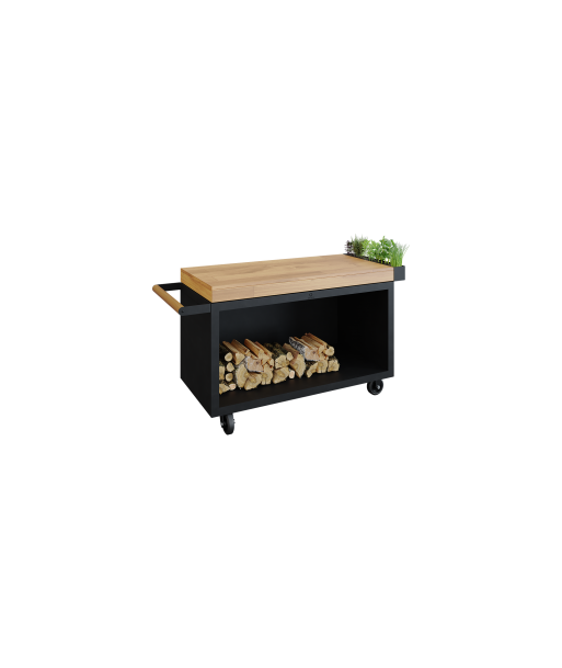 OFYR 135 PRO - Mise en Place Table Black Bois de Teck hantent personnes