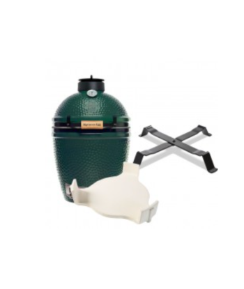 Pack MEDIUM Big Green Egg à encastrer - Berceau de table offert pas chere