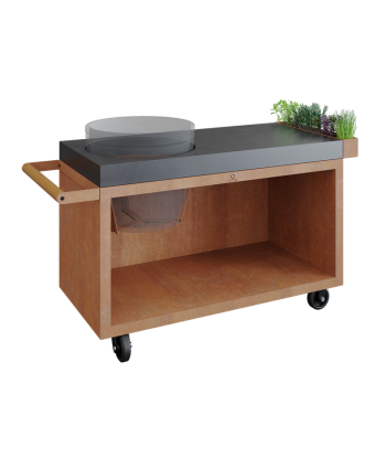 OFYR Kamado Table Corten 135 - PRO Béton BGE 50% de réduction en Octobre 2024