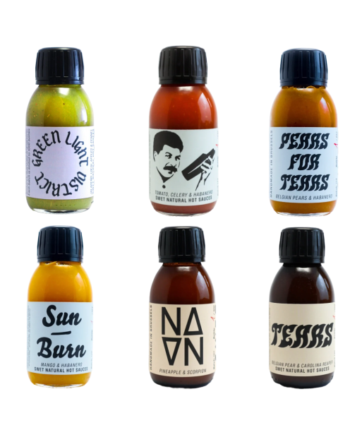 Pack Hot Ones fruité - 6 sauces SWET 🇧🇪 2024