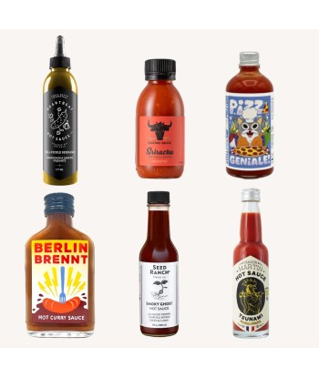 Pack Hot Ones - 6 sauces 🔥🥵 suggérées chez