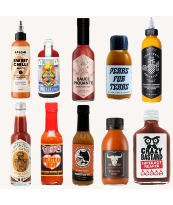 Pack Hot Ones - 10 sauces 🥵🔥🧯 Dans la société mordern