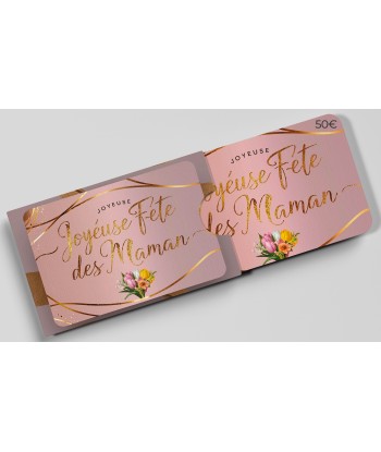 Carte-cadeau Célébration Mamma ! 50 € 50% de réduction en Octobre 2024