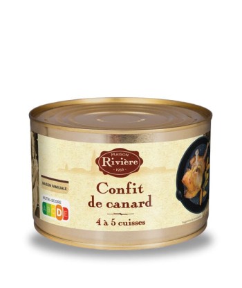 Cuisses de canard confites en conserve Paris Déstockage Promo