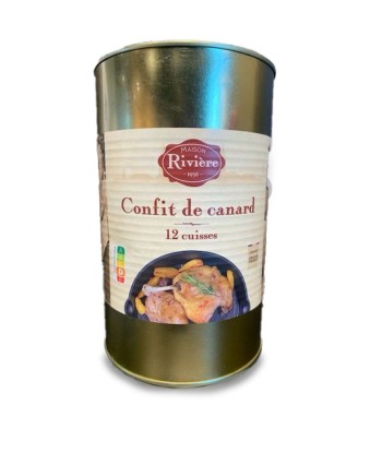 Cuisses de canard confites en conserve Paris Déstockage Promo