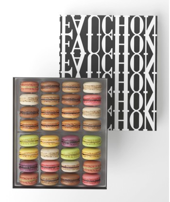 Coffret 32 macarons - Boite Fauchon vente chaude votre 