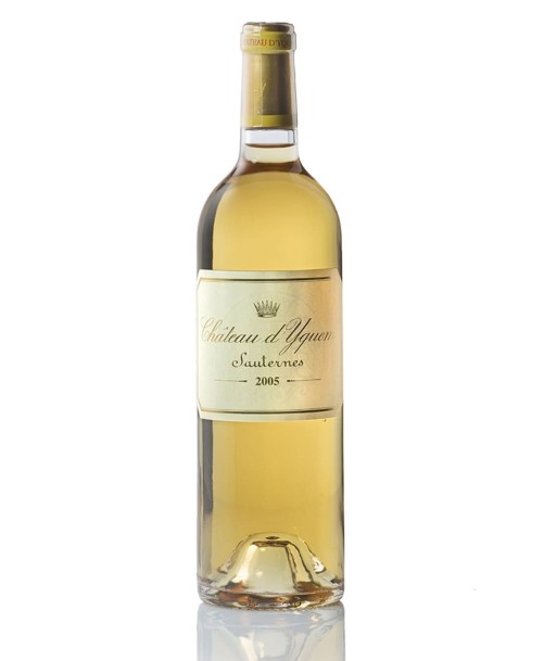 Yquem 2005 - 75 CL rembourrage situé sous