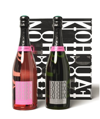 Duo de Champagnes FAUCHON brut et rosé pas cheres