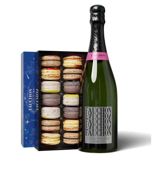 Duo Macarons de Noël & Champagne FAUCHON 50% de réduction en Octobre 2024