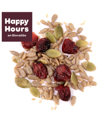 Happy Hours En Biovallée -- Mélange salade cranberry bio Vrac - 5 kg en stock