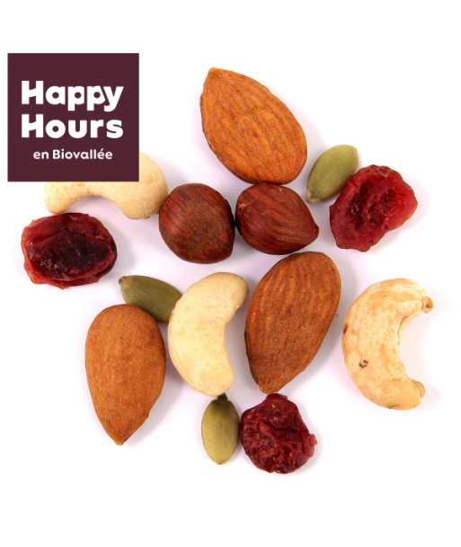 Happy Hours En Biovallée -- Mélange énergie cranberry bio Vrac - 5 kg en ligne des produits 