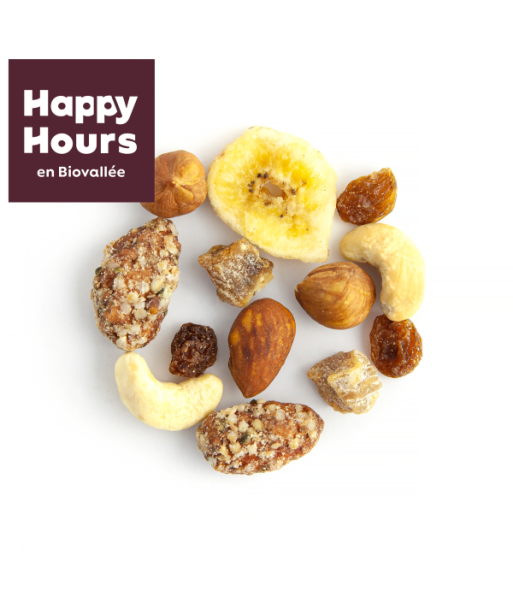 Happy Hours En Biovallée -- Mélange sportif hyper protéiné bio Vrac - 5 kg l'évolution des habitudes 