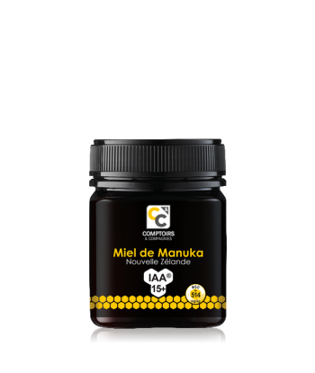 Comptoirs & Compagnies -- Miel de manuka iaa15+ (mgo 514) (origine  Nouvelle zélande) - 250 g Comparez plus de prix