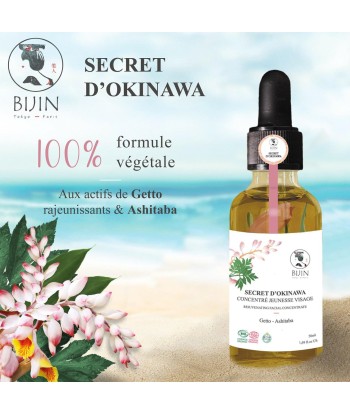 Bijin -- Secret d'okinawa : concentre jeunesse visage - 50ml livraison gratuite