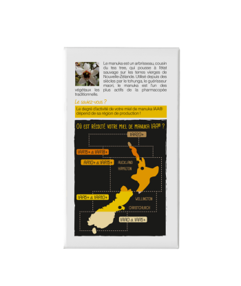 Comptoirs & Compagnies -- Miel de manuka iaa18+ (mgo 696) (origine  Nouvelle zélande) - 250 g À commander